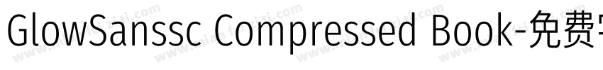 GlowSanssc Compressed Book字体转换